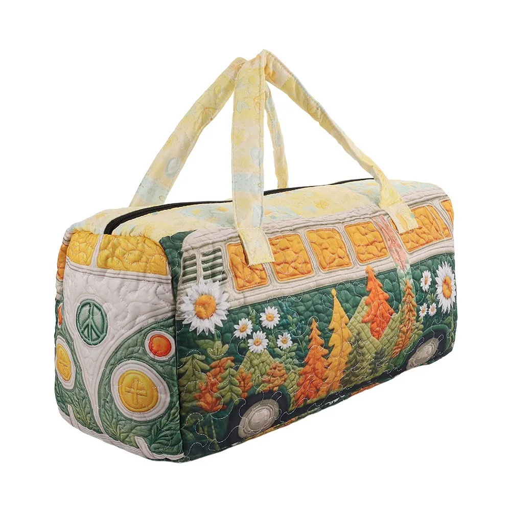 Coastal Caravan Quilted Duffle - Image 4