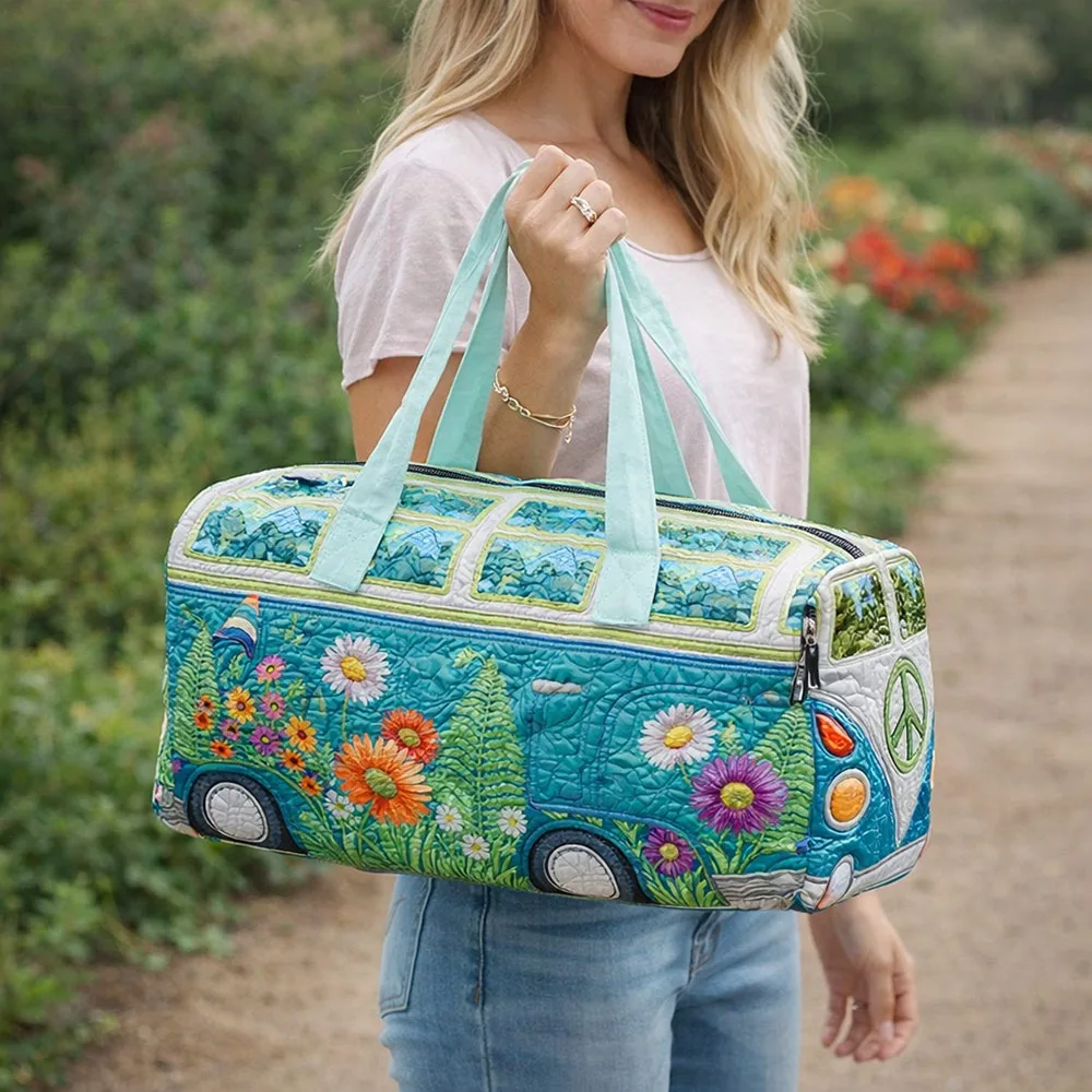 Coastal Caravan Quilted Duffle - Image 7
