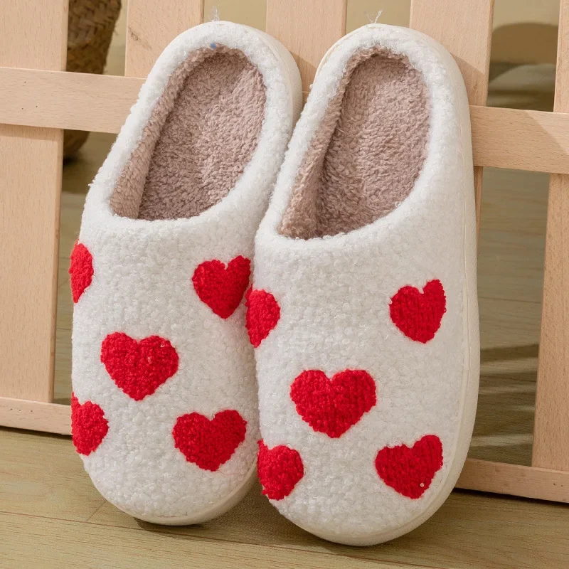 Cozy Hearts House Slippers - Image 5
