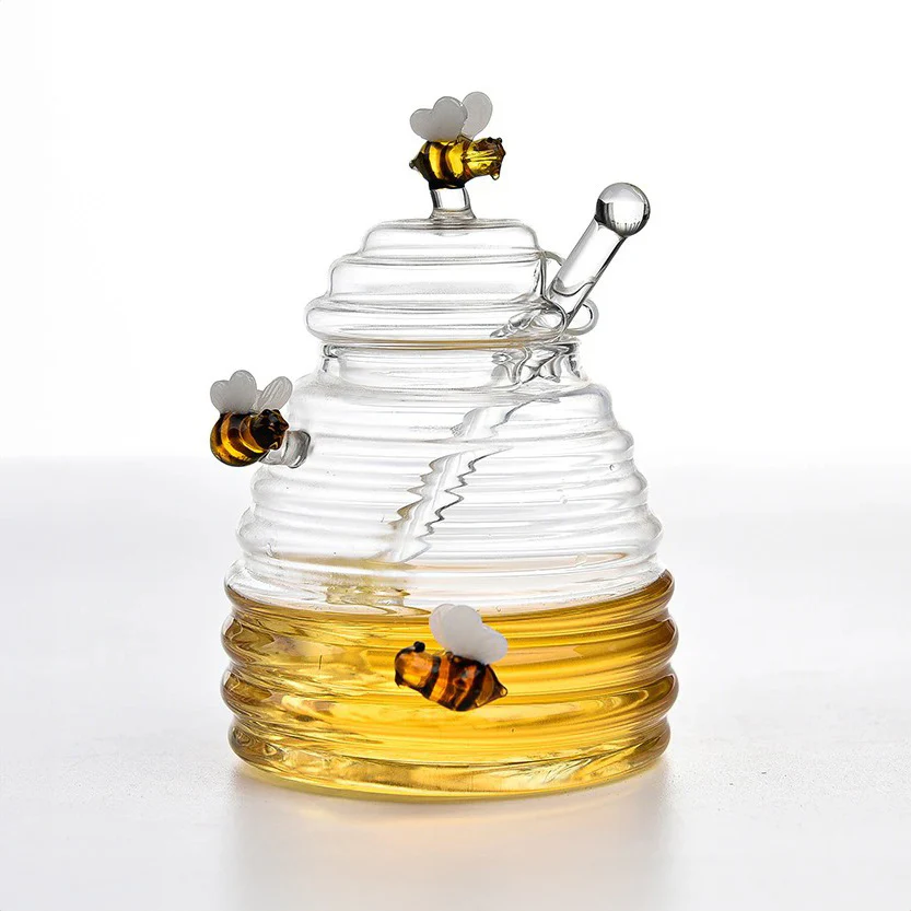 Creststone Bee Hive Honey Jar - Image 4