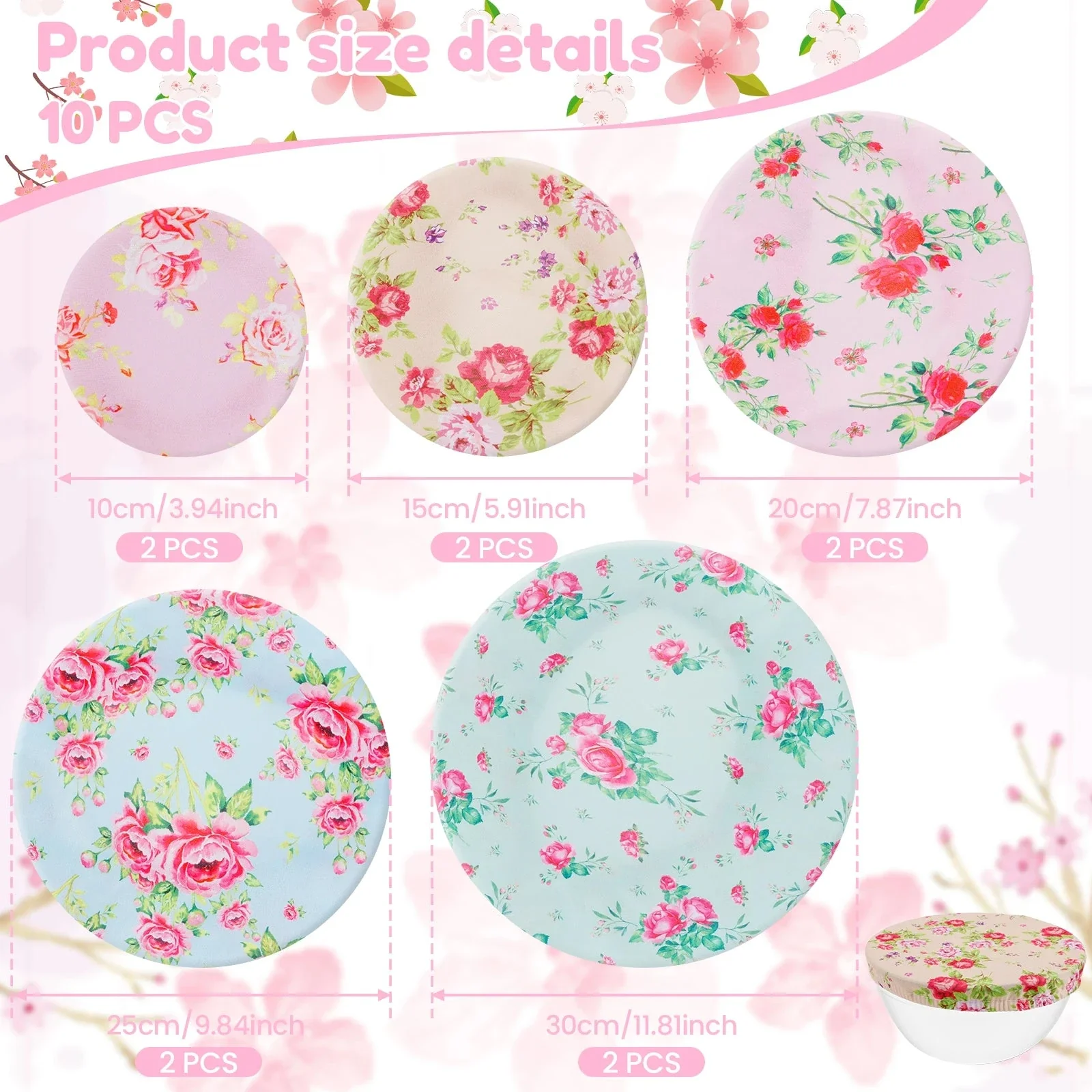 Creststone Bowl Covers 10 pc Set - Image 5