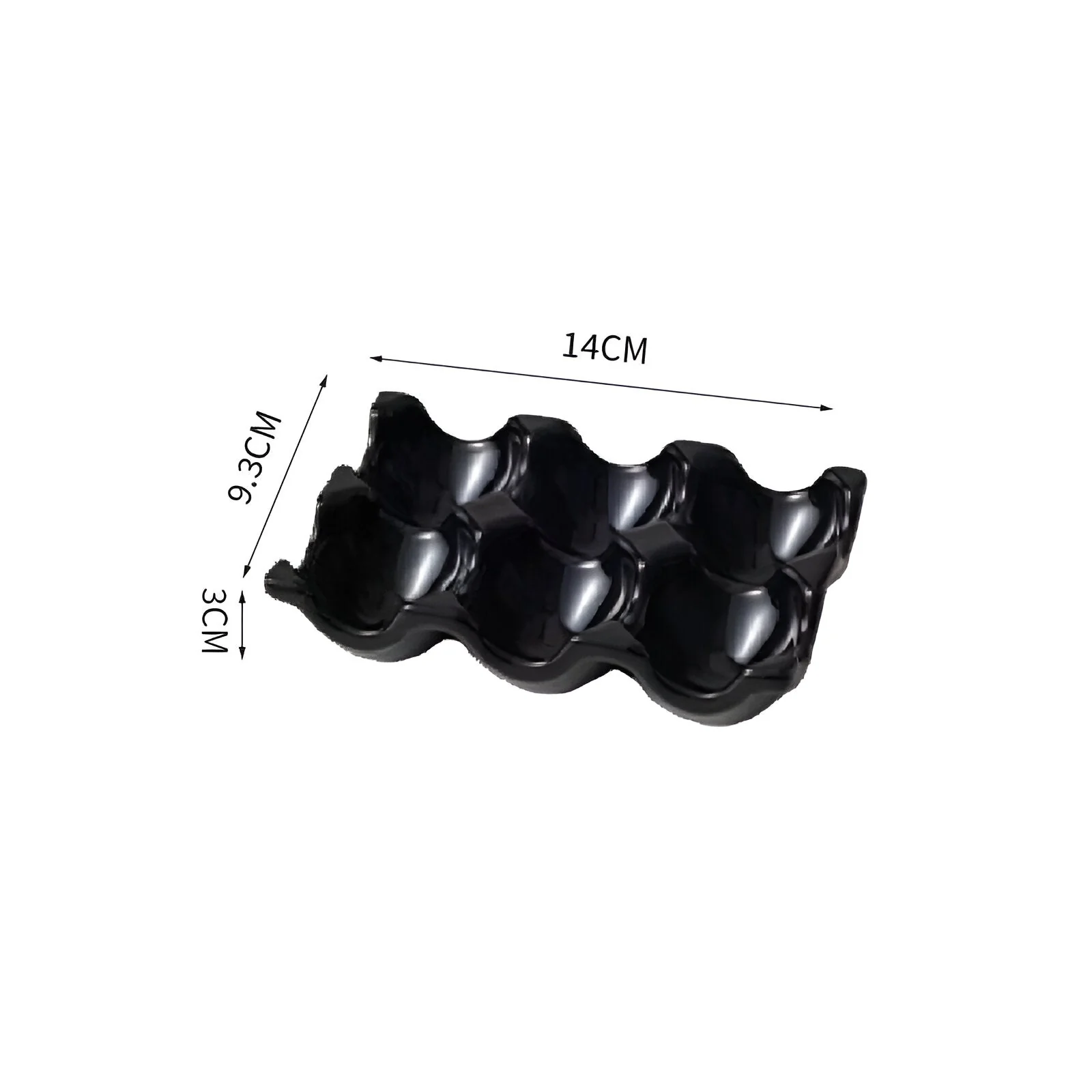 Creststone Ceramic Wave Egg Crate - Image 10