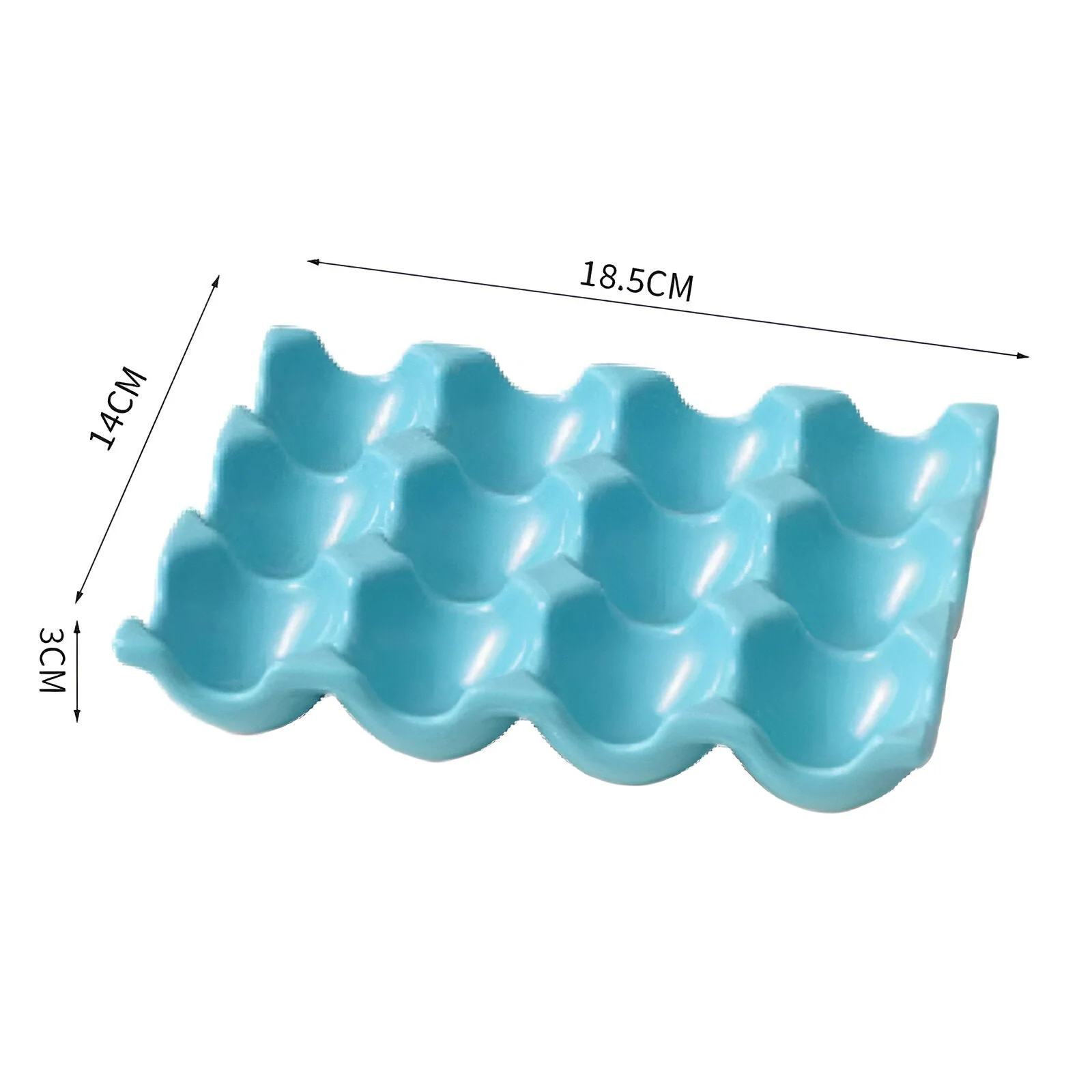 Creststone Ceramic Wave Egg Crate - Image 12