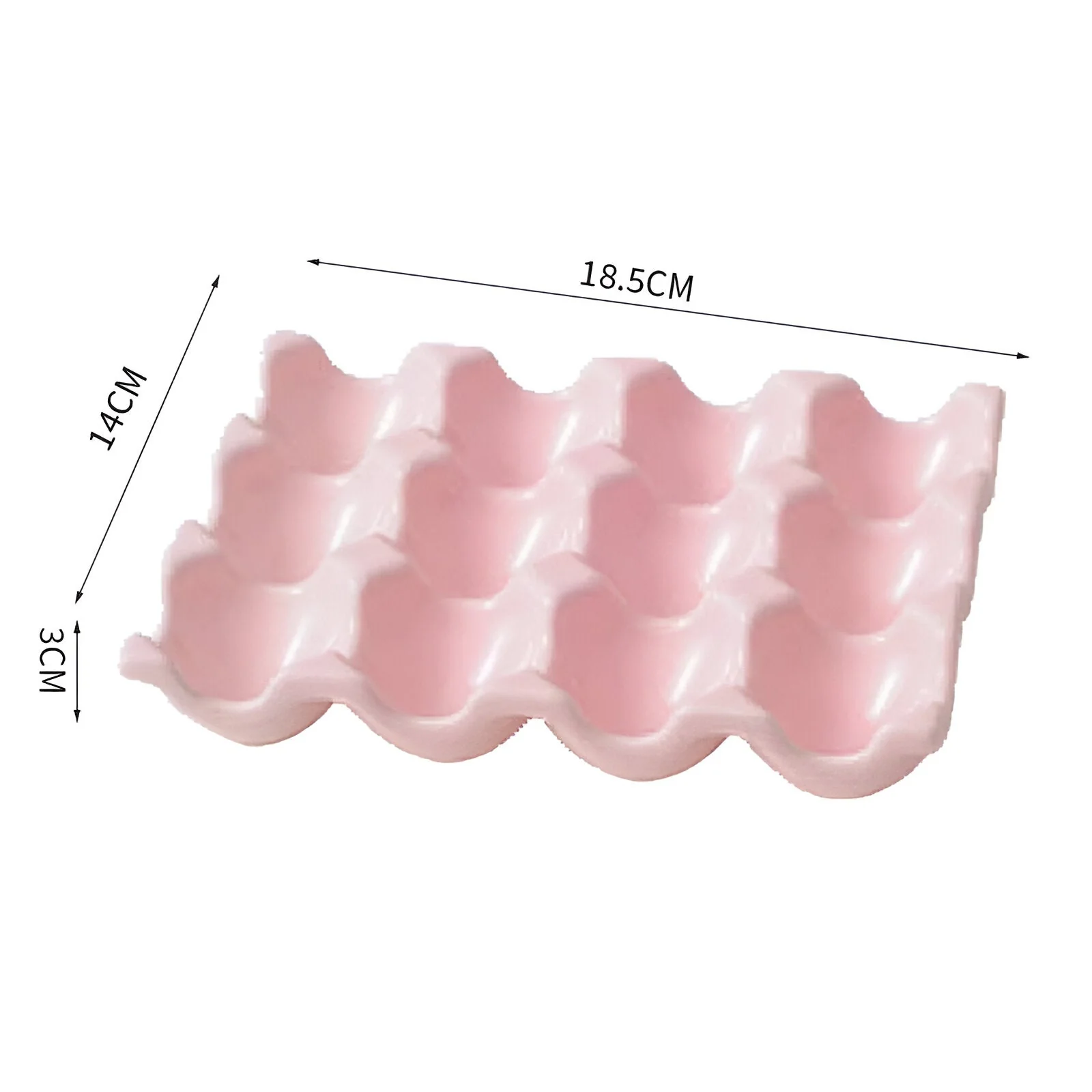 Creststone Ceramic Wave Egg Crate - Image 13