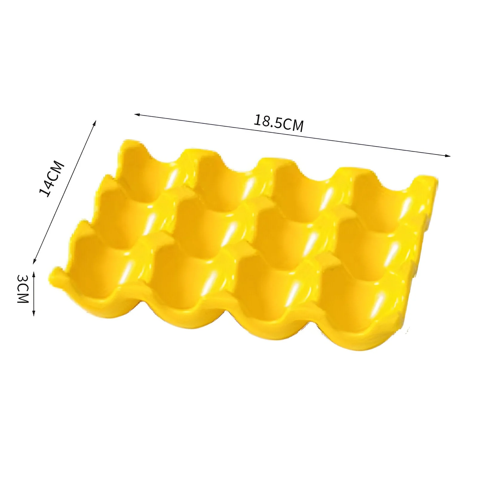 Creststone Ceramic Wave Egg Crate - Image 14