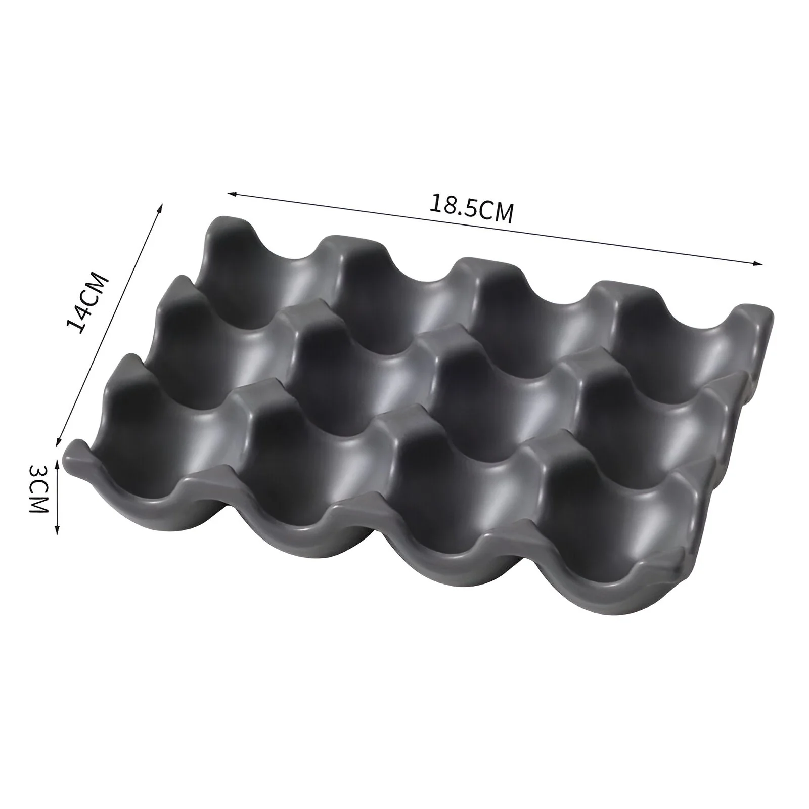 Creststone Ceramic Wave Egg Crate - Image 16