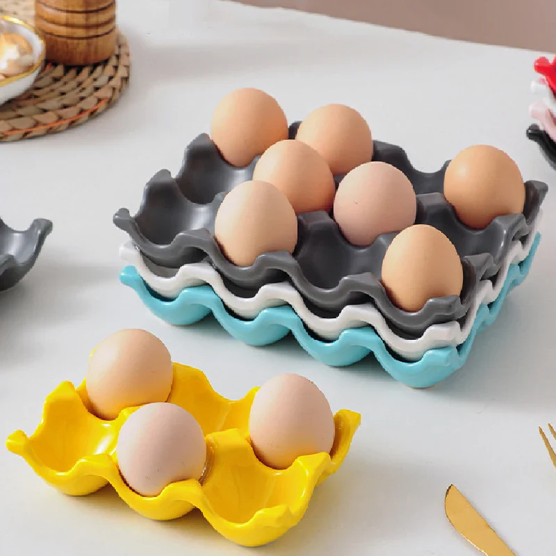 Creststone Ceramic Wave Egg Crate - Image 3