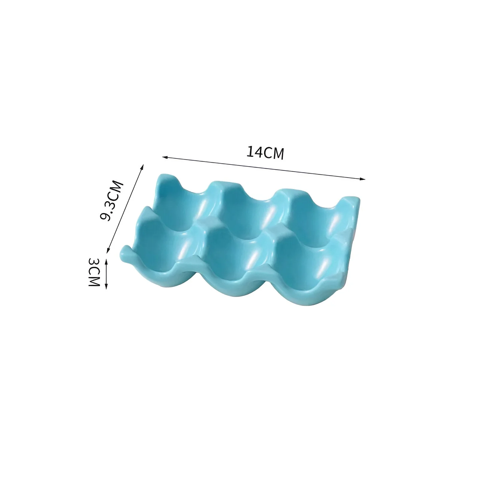 Creststone Ceramic Wave Egg Crate - Image 5