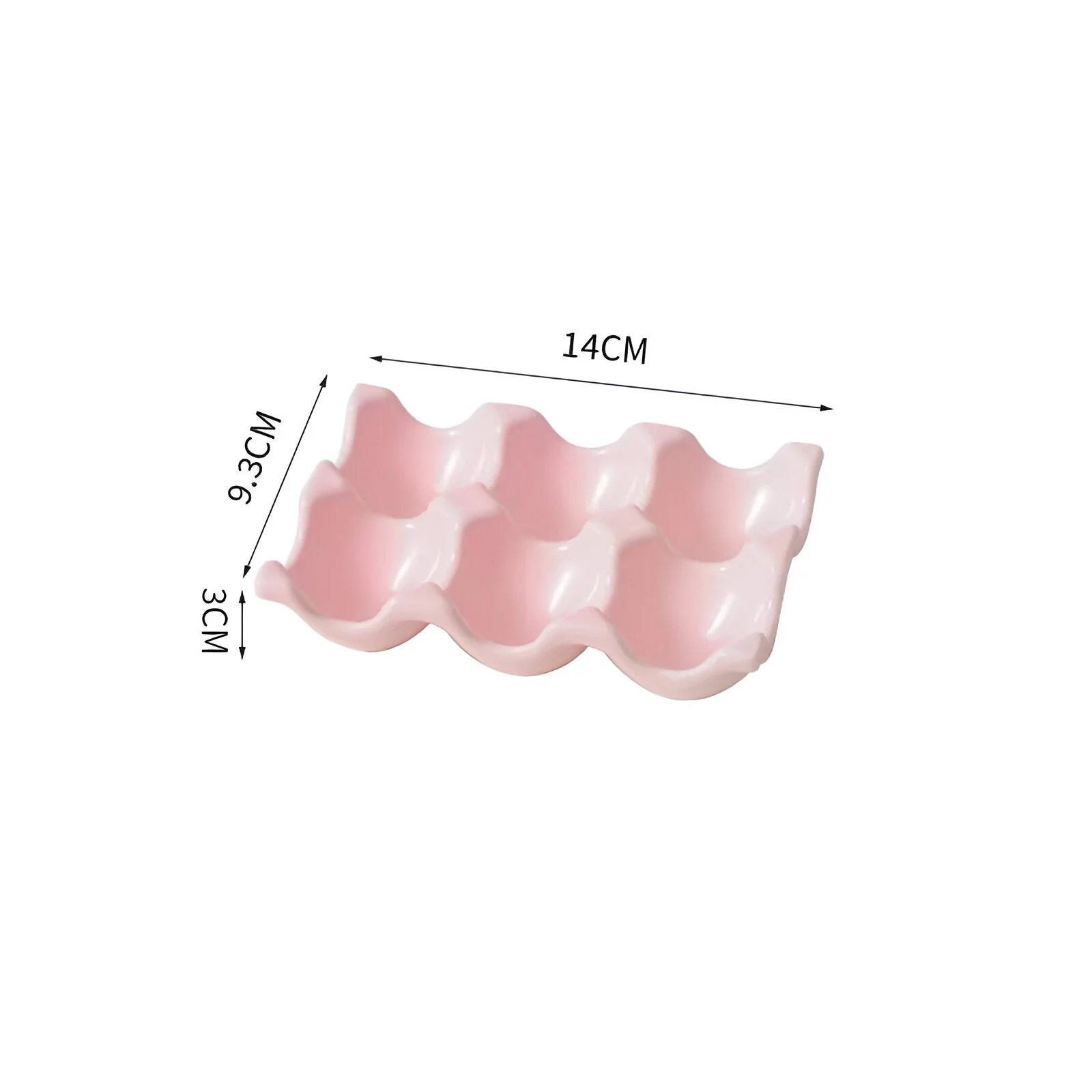 Creststone Ceramic Wave Egg Crate - Image 6