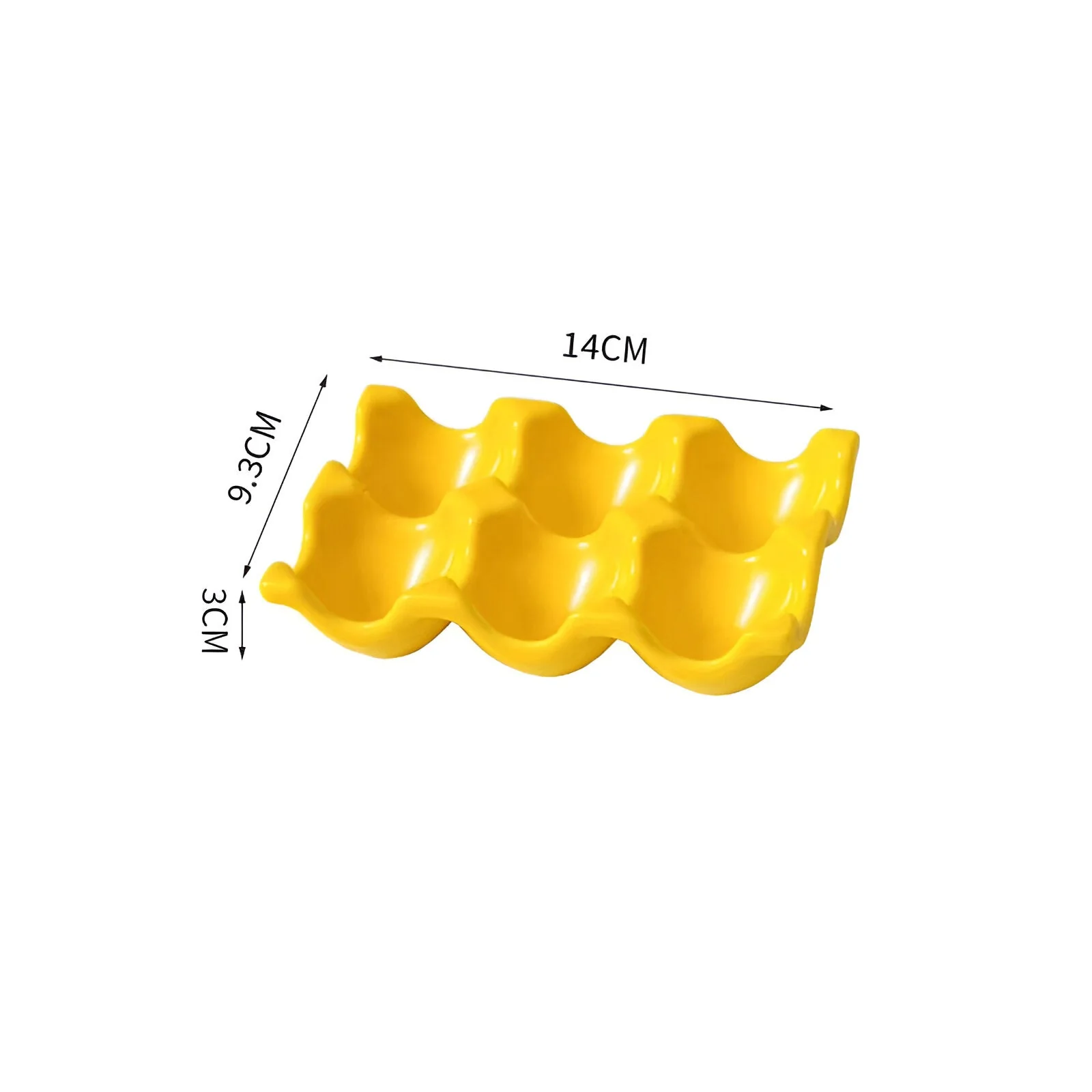Creststone Ceramic Wave Egg Crate - Image 7
