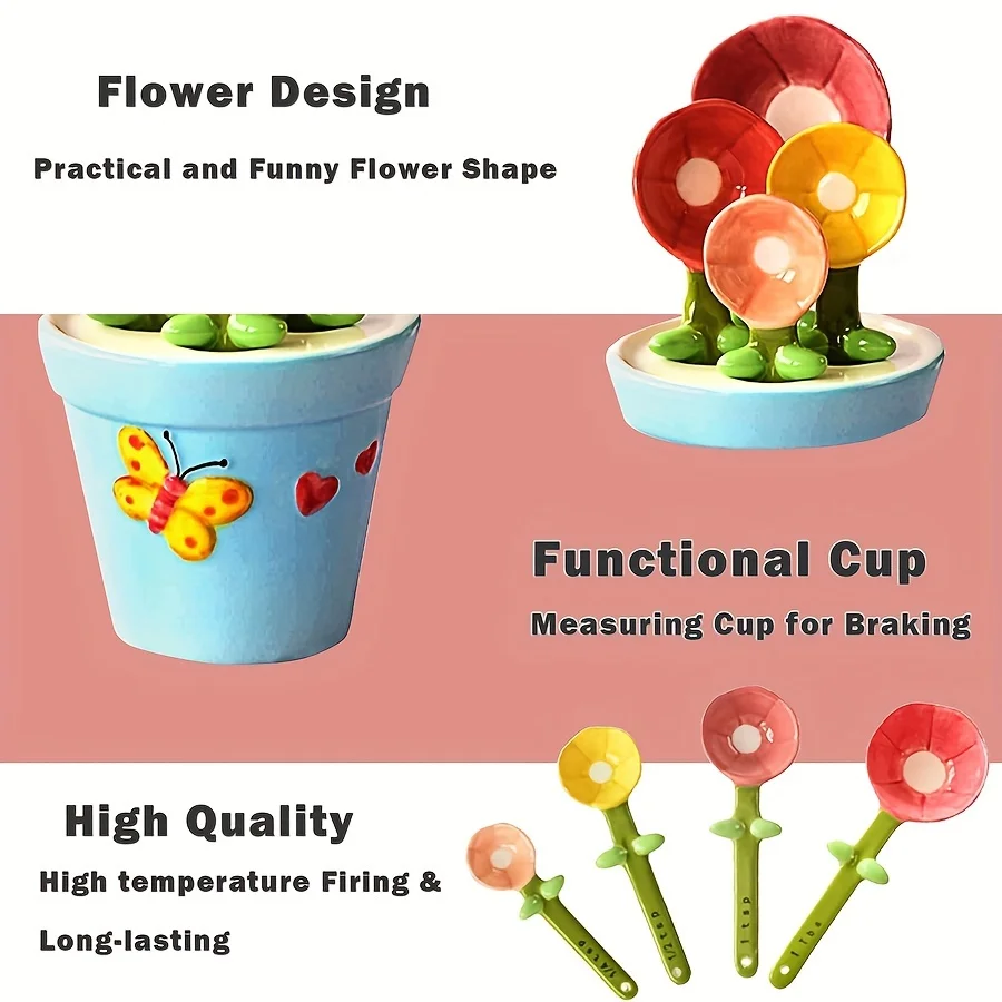 Creststone Flower Pot Measuring Spoons - Image 6