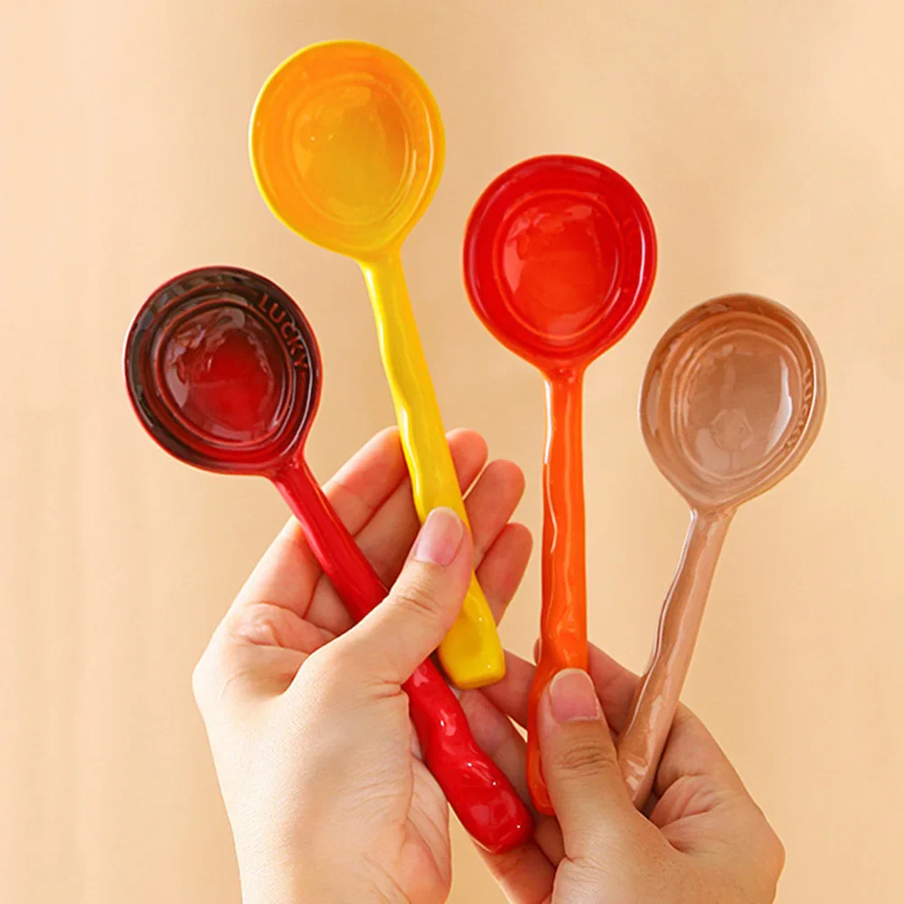 Creststone Rustic Ceramic Spoon Set - Image 12