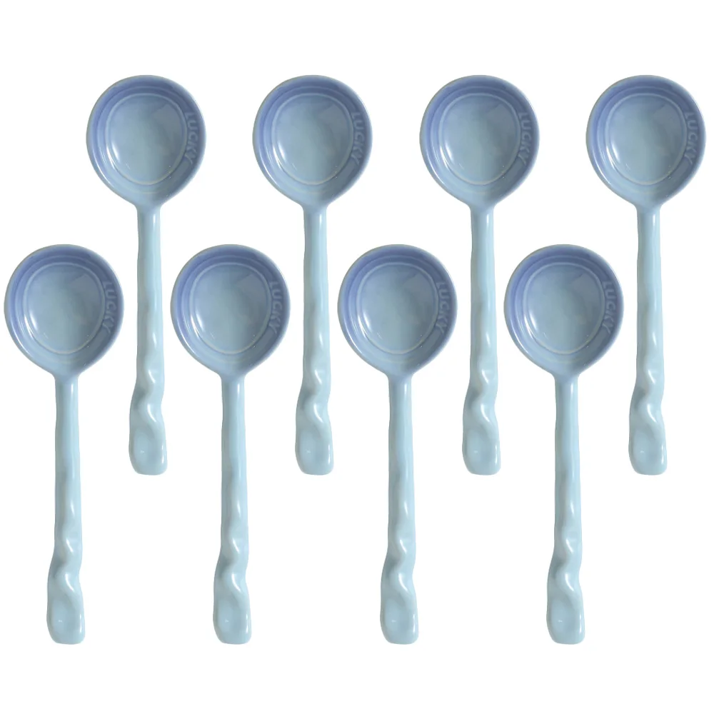 Creststone Rustic Ceramic Spoon Set - Image 8