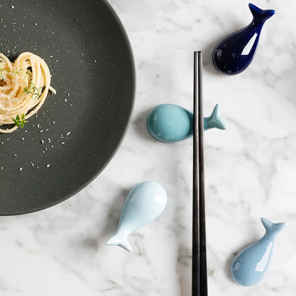 Creststone Whale Chopstick Rest Set - Image 3