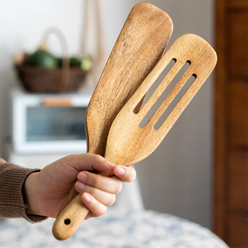 Creststone Wooden Spatula Set - Image 4