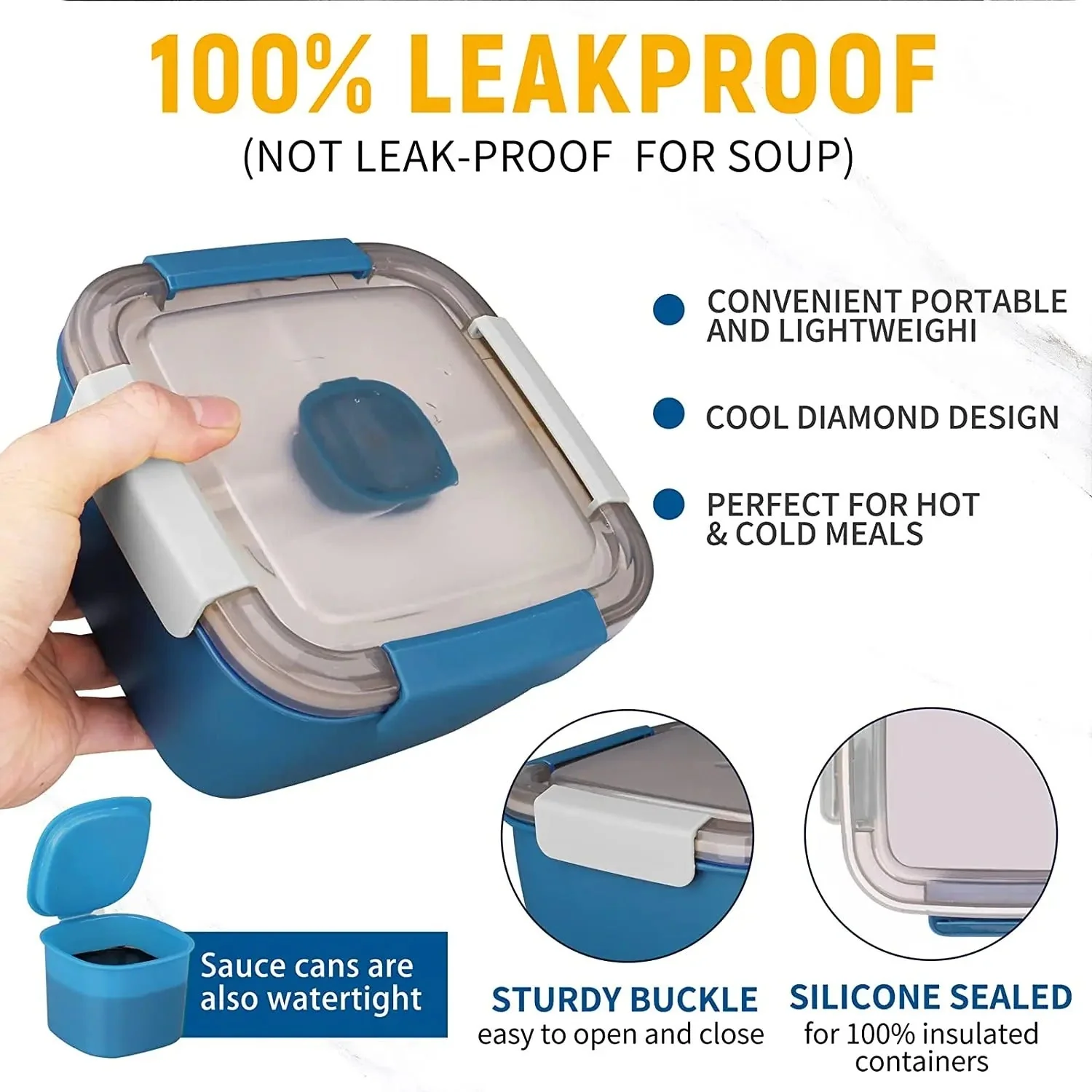 Dual Layer Lunch Box - Image 4