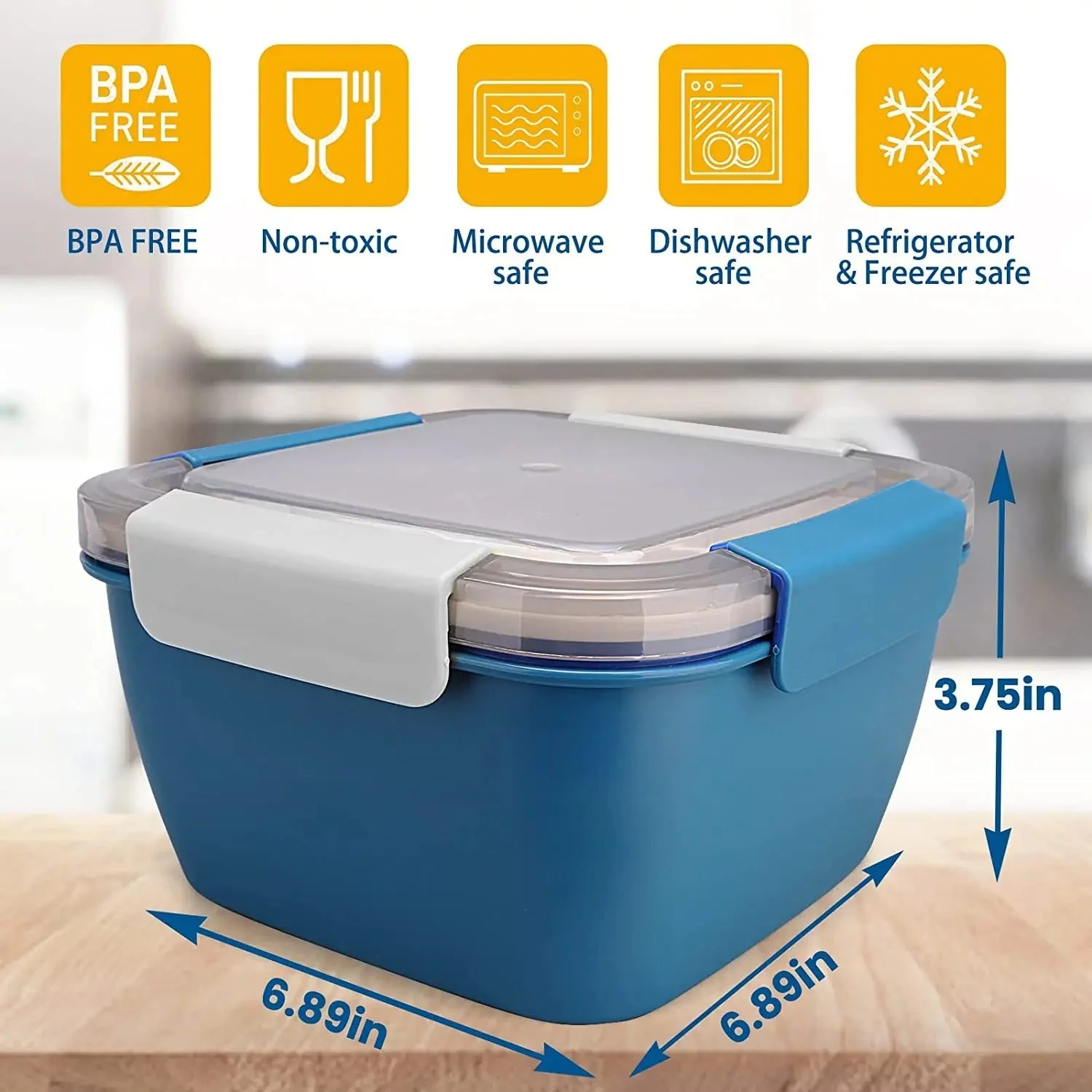 Dual Layer Lunch Box - Image 5