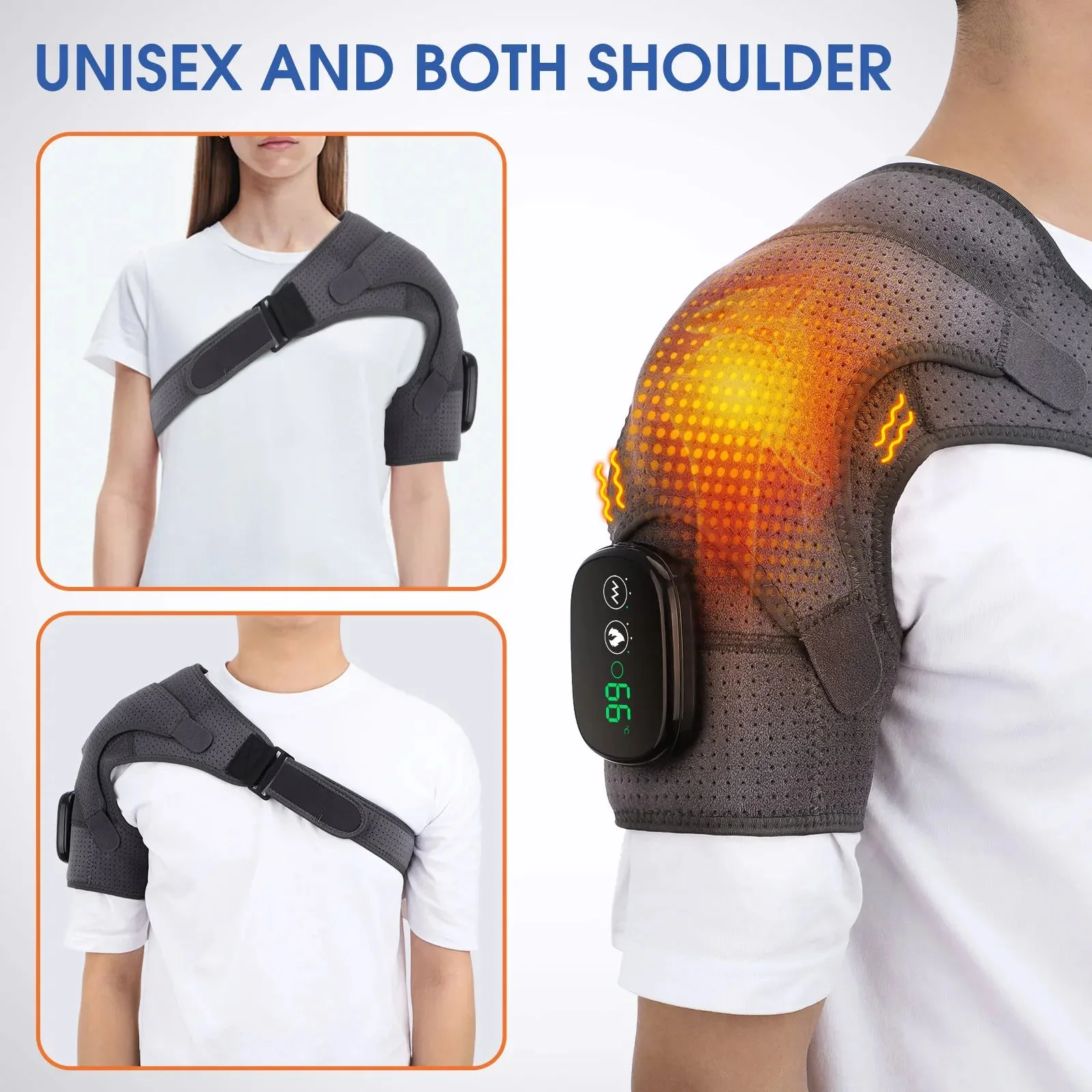 EvoFit Heated Shoulder Brace Massager - Image 6
