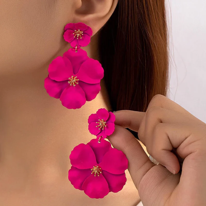 Fleura Cascade Earring Set