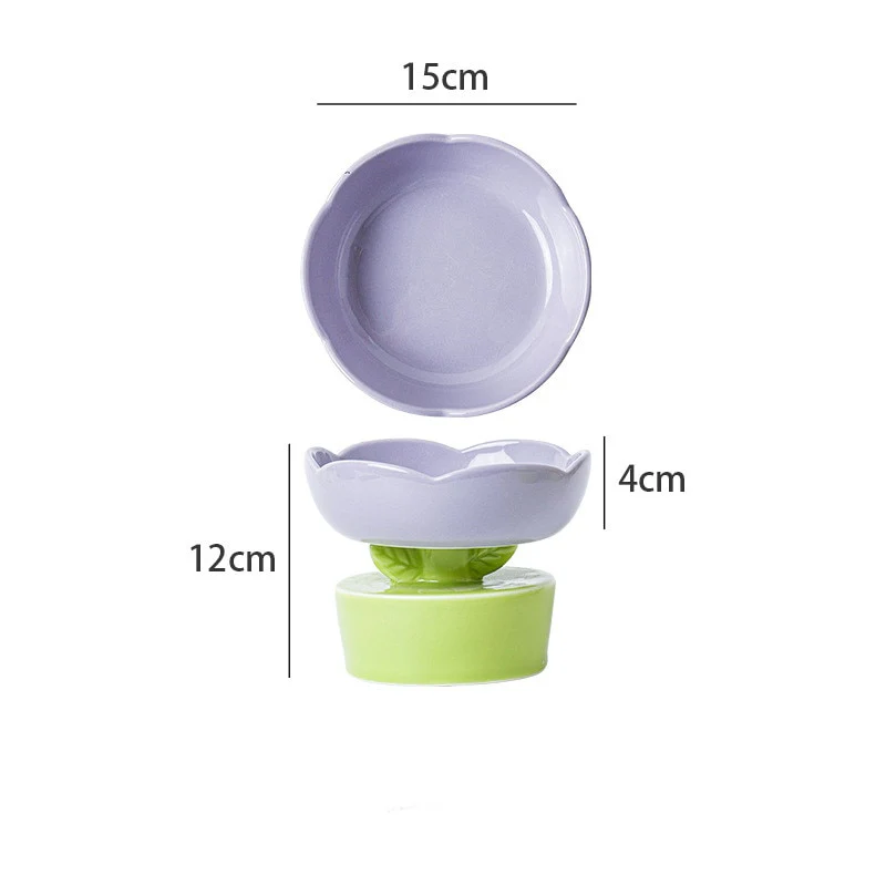 Flower Pet Food Bowl - Image 6