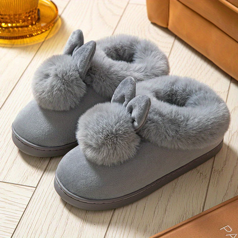 Fluffy Bunny Slippers - Image 3