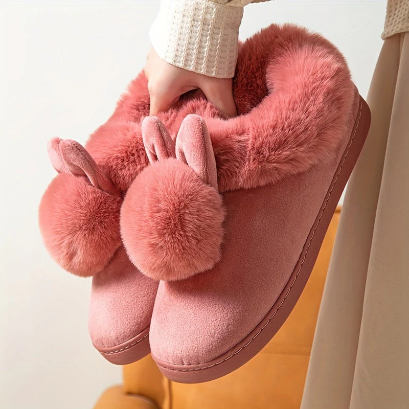 Fluffy Bunny Slippers - Image 8