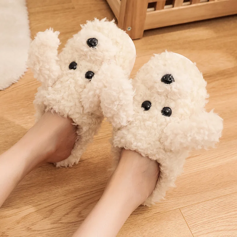 Fluffy Pup Slippers - Image 8