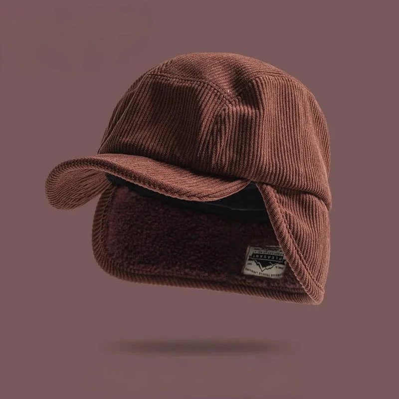 Frostline Corduroy Earflap Cap - Image 2