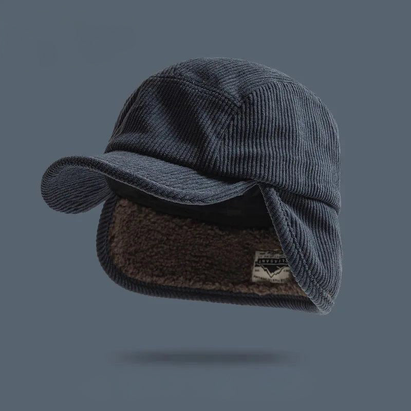 Frostline Corduroy Earflap Cap - Image 3