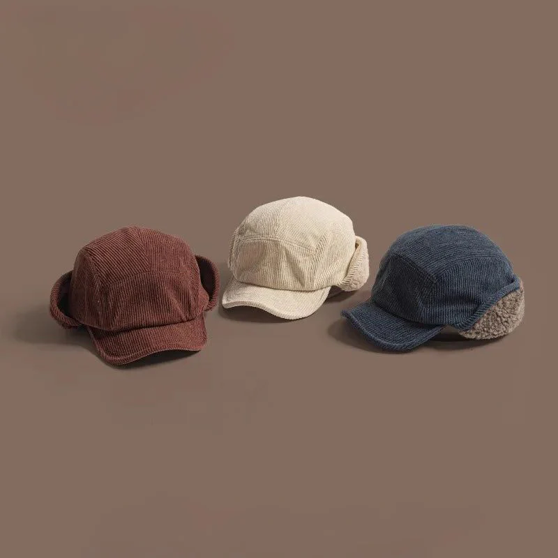 Frostline Corduroy Earflap Cap - Image 6