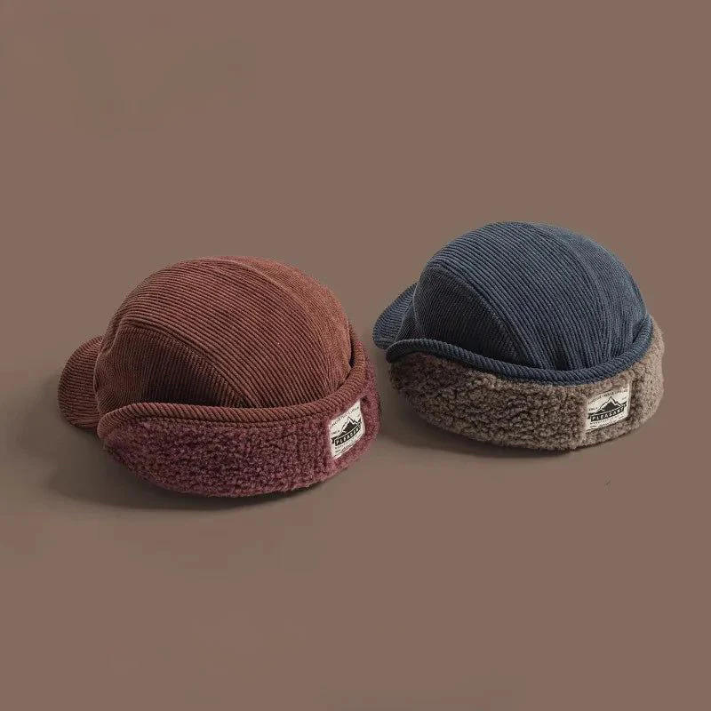 Frostline Corduroy Earflap Cap - Image 7