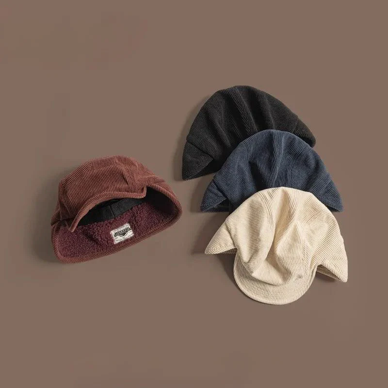 Frostline Corduroy Earflap Cap - Image 8