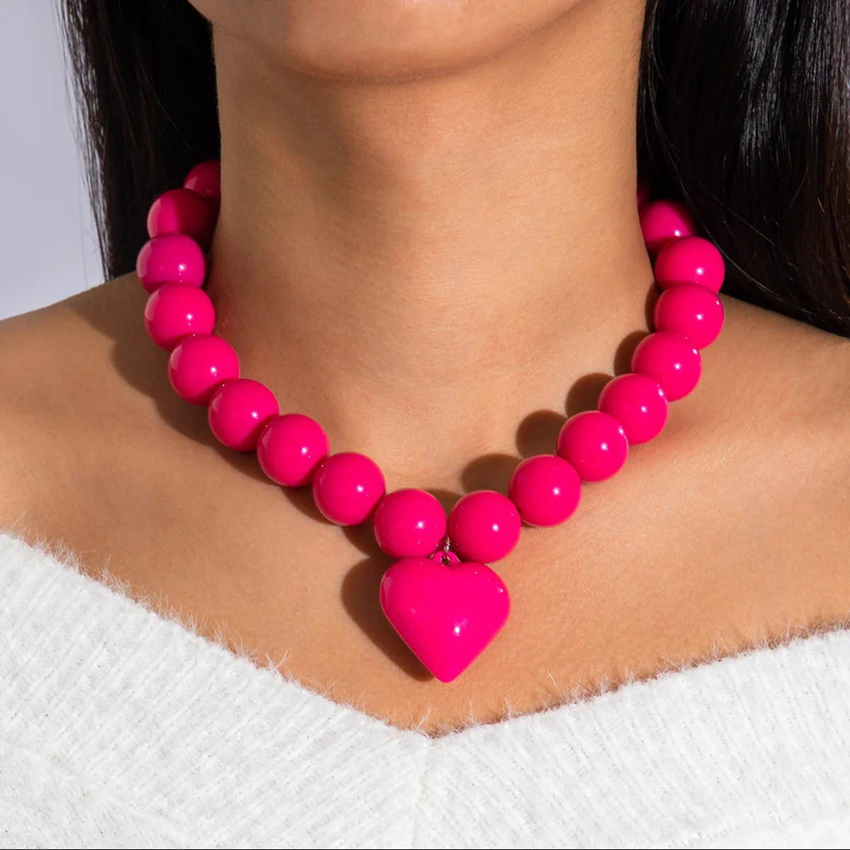 Glossy Love Choker