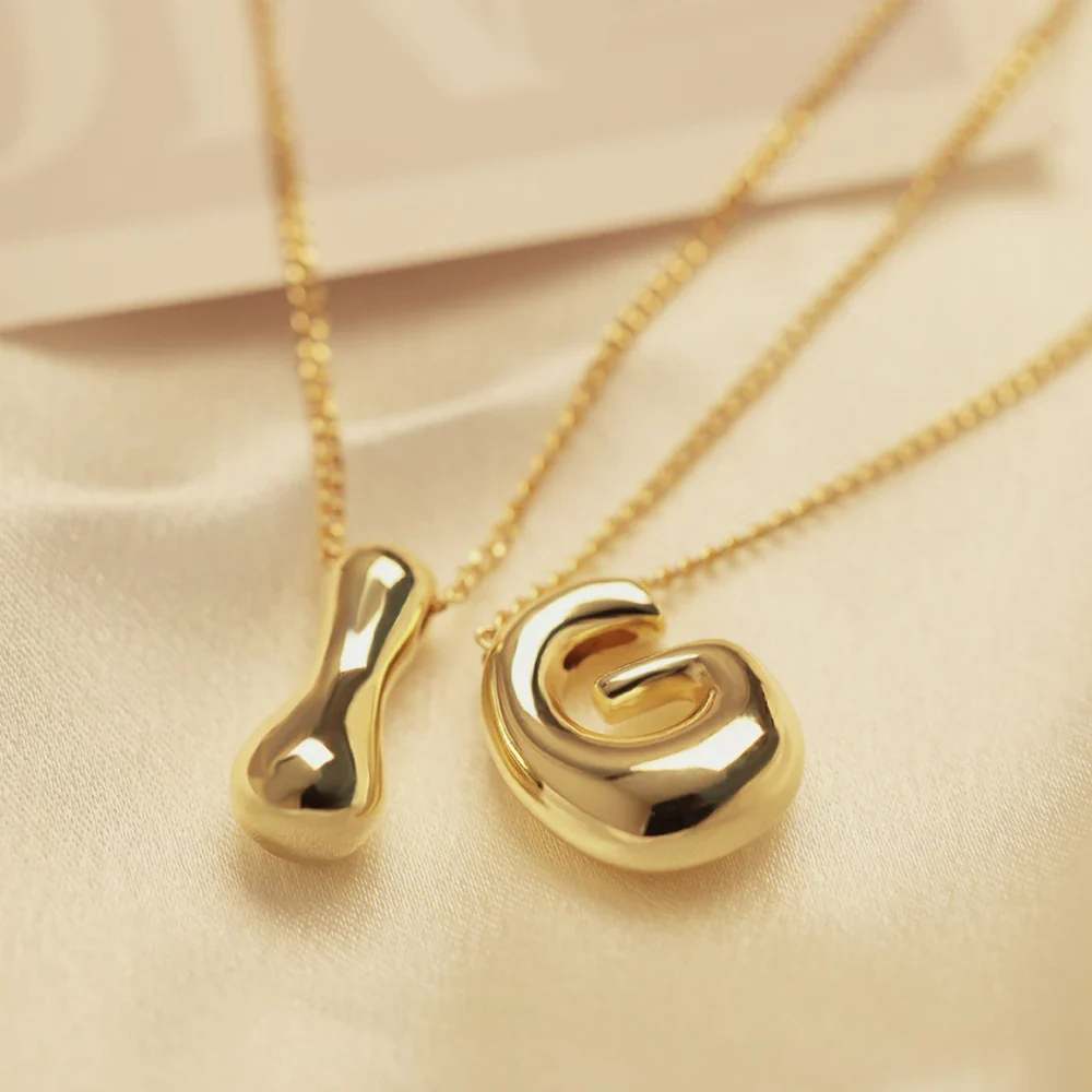 Golden Pop Letter Pendant - Image 4