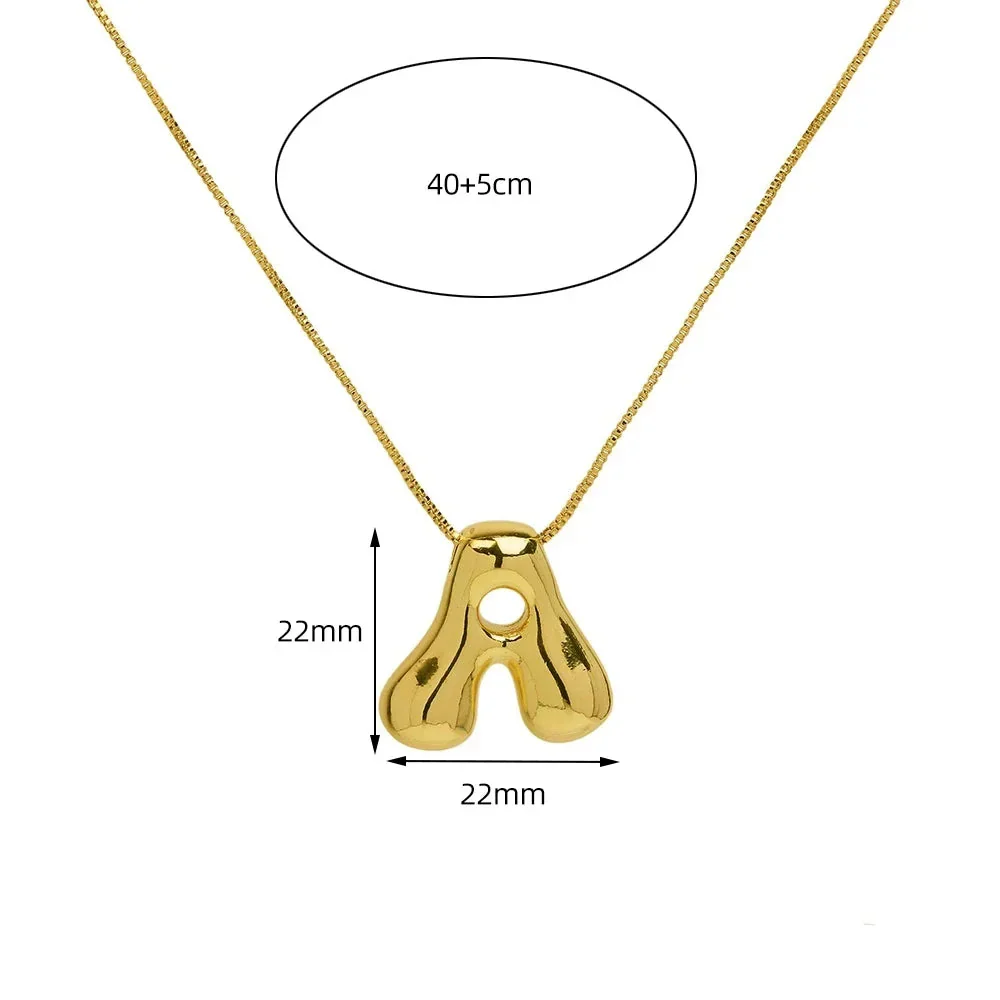 Golden Pop Letter Pendant - Image 6