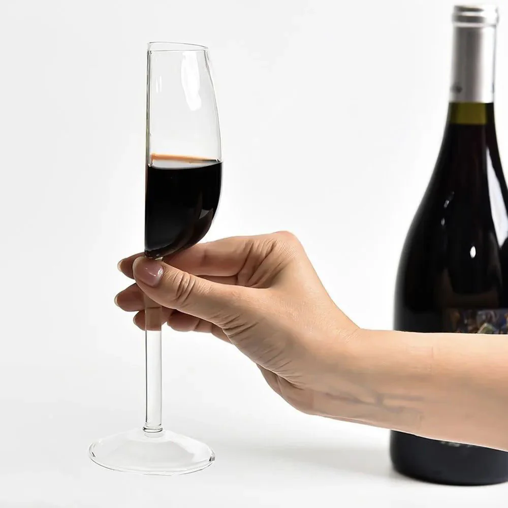 Half Full Stemmed Glass - Image 3