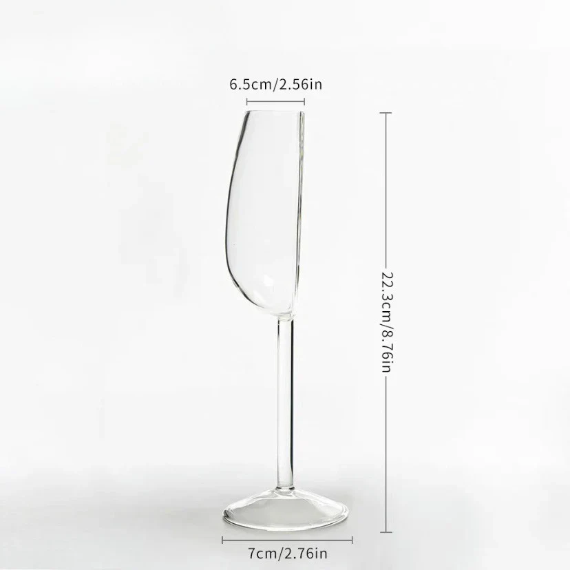 Half Full Stemmed Glass - Image 4
