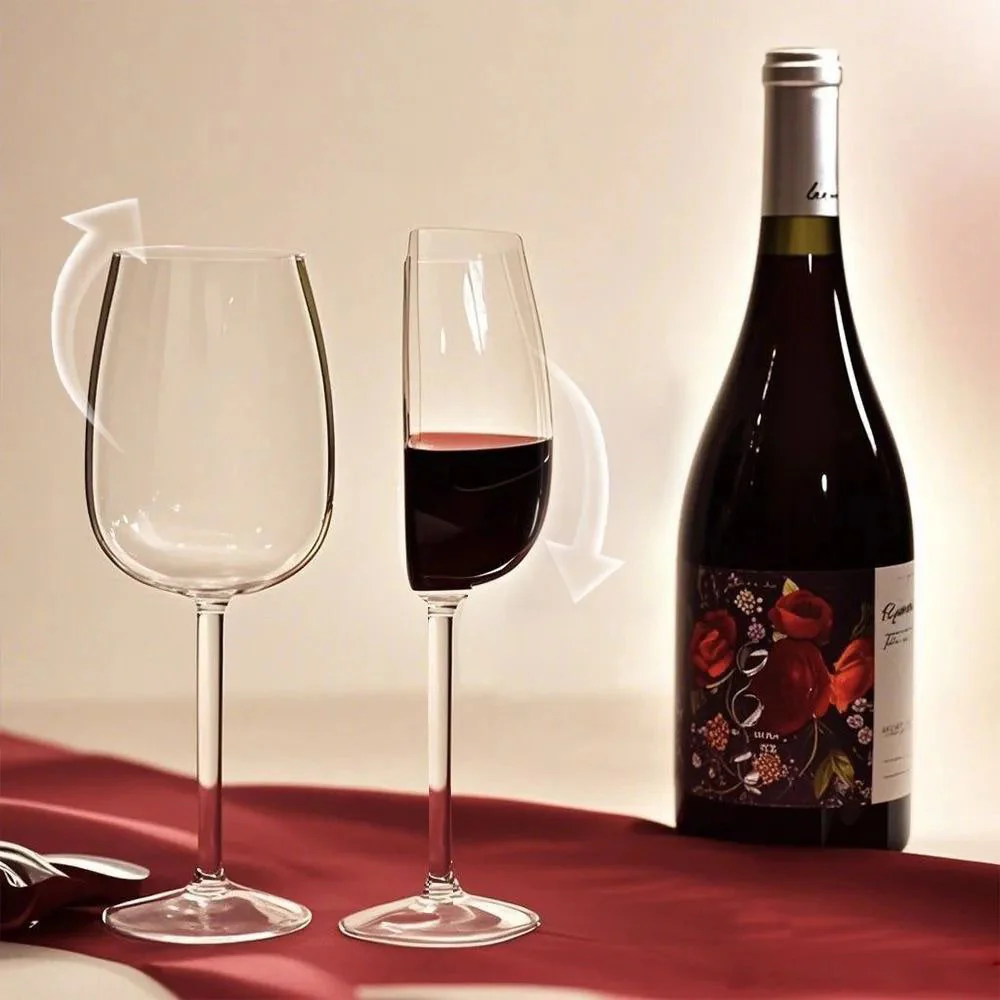 Half Full Stemmed Glass - Image 5