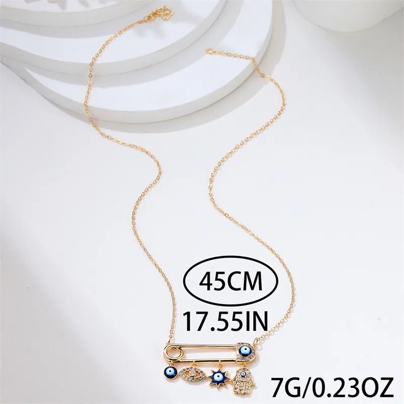 Halo Essence Evil eye necklace - Image 3