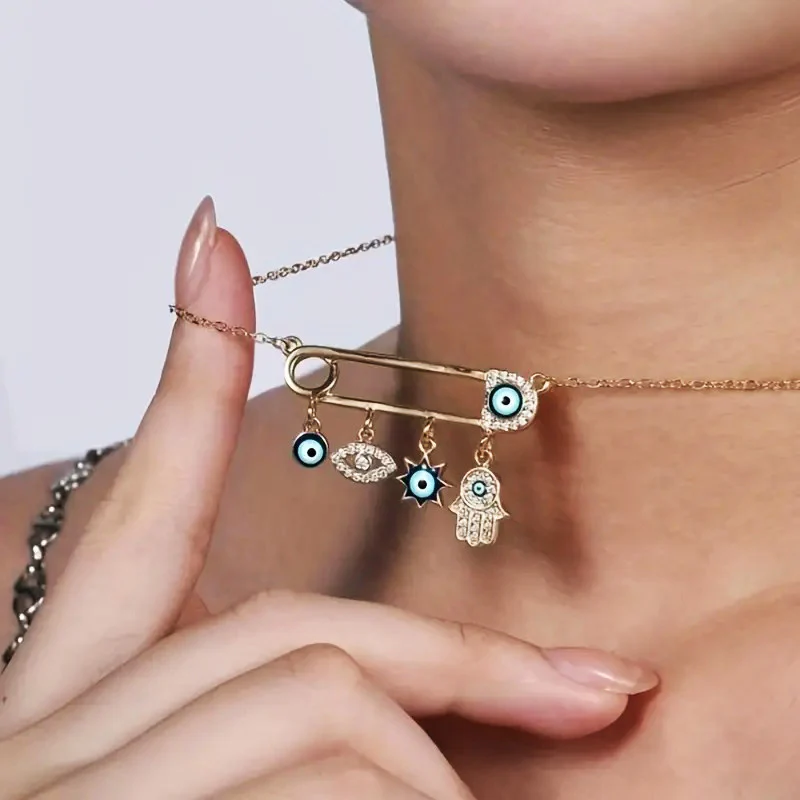 Halo Essence Evil eye necklace - Image 5