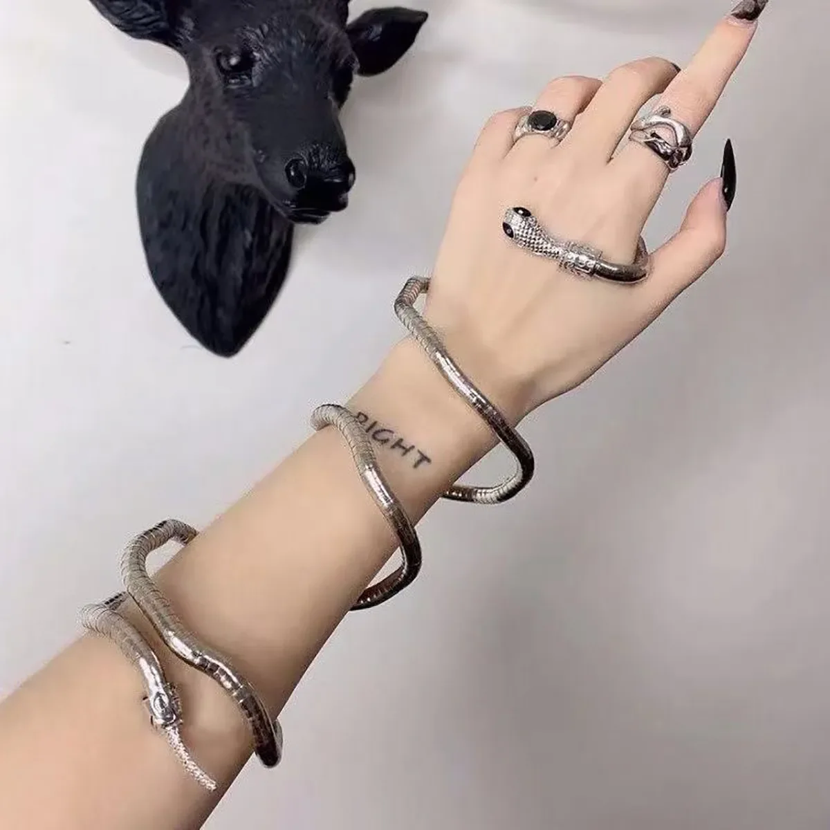 Halo Essence Serpent Necklace - Image 3
