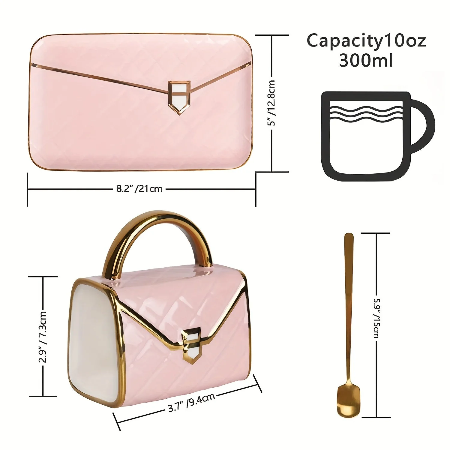 Handbag Coffee Mug Set - Image 7
