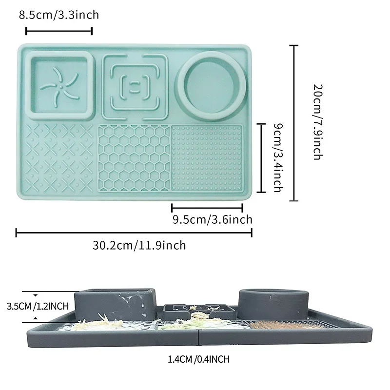 Happy Tails 3 in 1 Slow Feeder Tray - Image 6