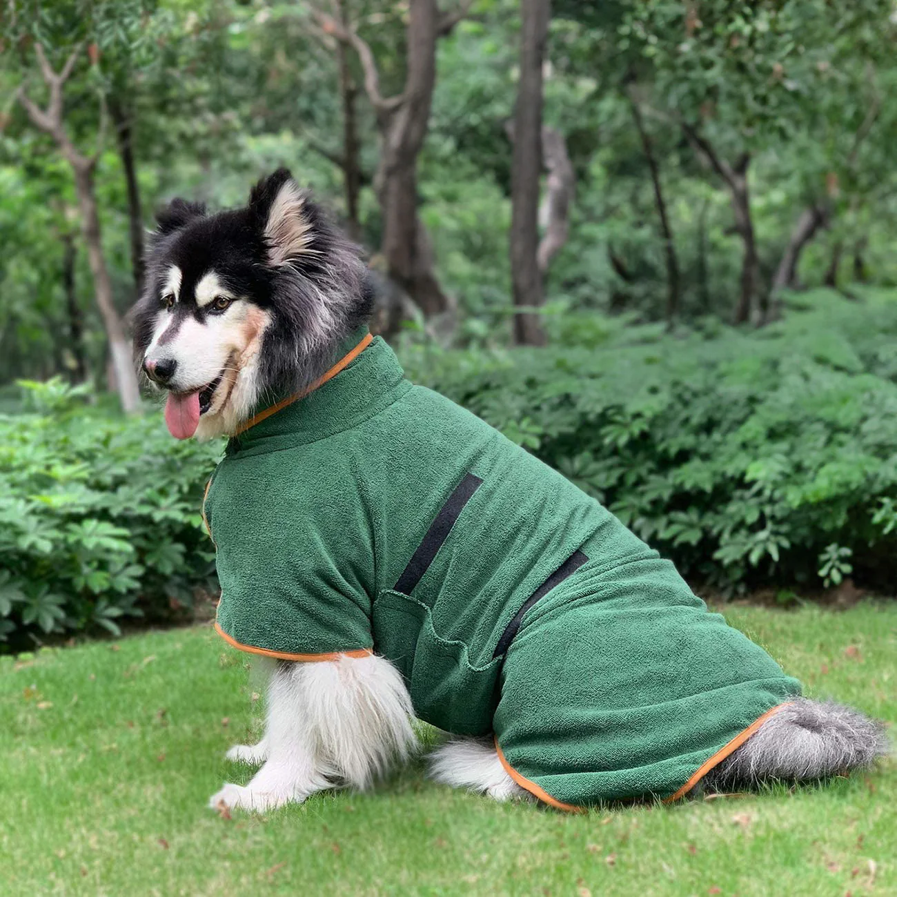 Happy Tails Dog Bathrobe - Image 8