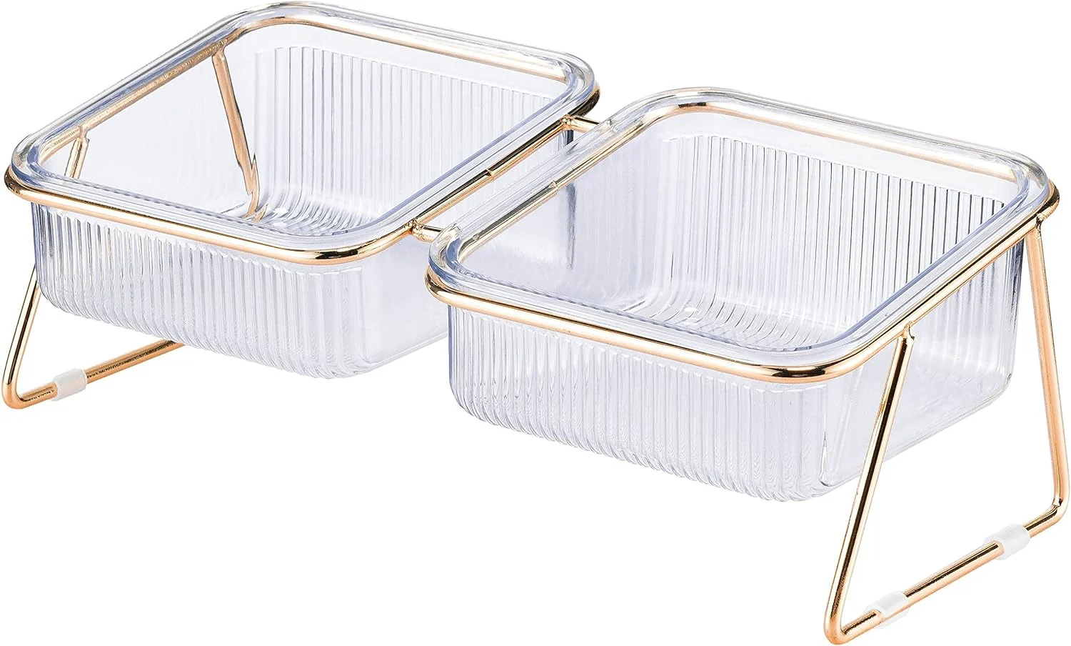 Happy Tails Transparent Pet Feeder Bowl - Image 7