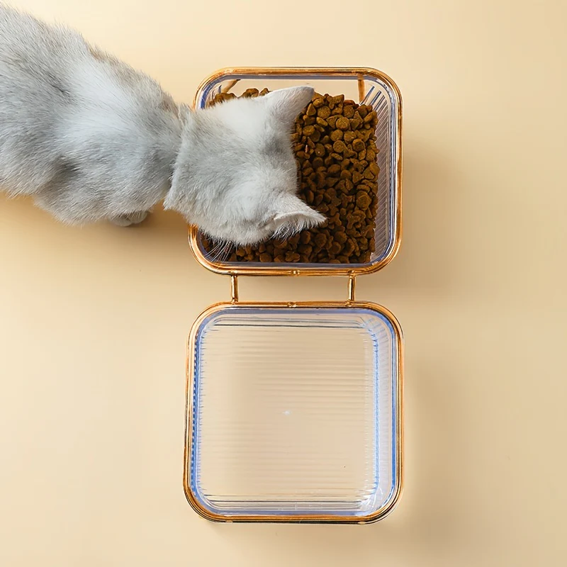 Happy Tails Transparent Pet Feeder Bowl - Image 8