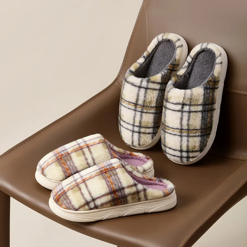 Hearth Plaid Slippers - Image 8