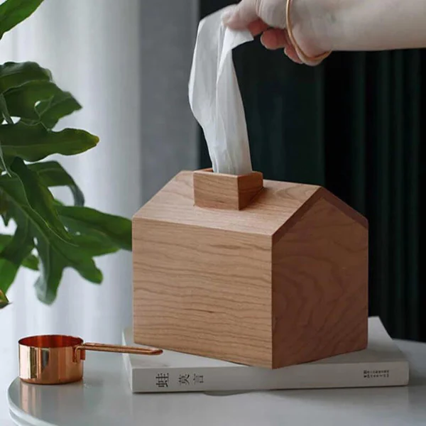 Hearthside Cozy Cabin Tissue Box - Image 2