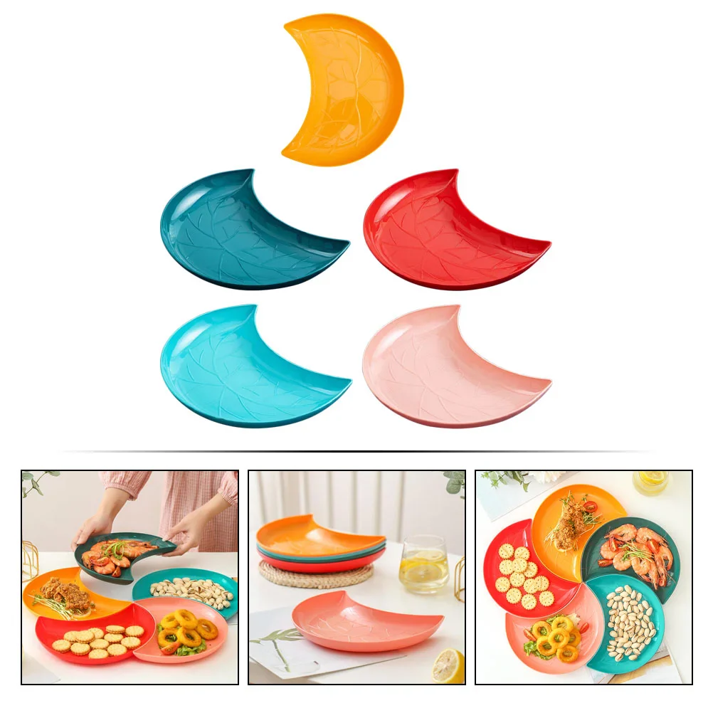 Hearthside Crescent Snack Plate Set - Image 5