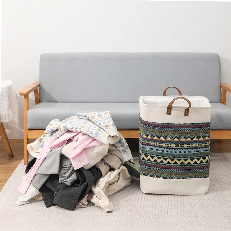 Hearthside Fabric Laundry Basket - Image 8